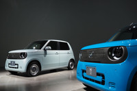 2024年10月に発売した軽商用BEV「N-VAN e:」に続く、軽自動車規格の電気自動車が「ホンダN-ONE e:」。2025年8月1日に先行予約の受け付けを開始し、同年秋に発売を予定している。