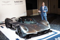アストンとレッドブルのコラボモデル「AM-RB 001」お披露目会の会場から