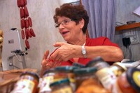 店頭に立っていたときのスナップ。2009年8月撮影。