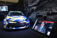 TOYOTA GAZOO Racingのプレスカンファレンスはオンラインで行われた。トヨタの豊田章男社長(右)とTOYOTA GAZOO Racingの佐藤恒治プレジデントの2人が登場した。