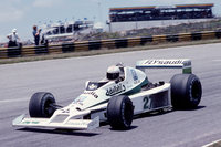 フロントカウルにサウディアのアイコンが描かれた「FW06」。有力なスポンサーの獲得により、ウィリアムズの経営は安定した。(写真:Newspress)