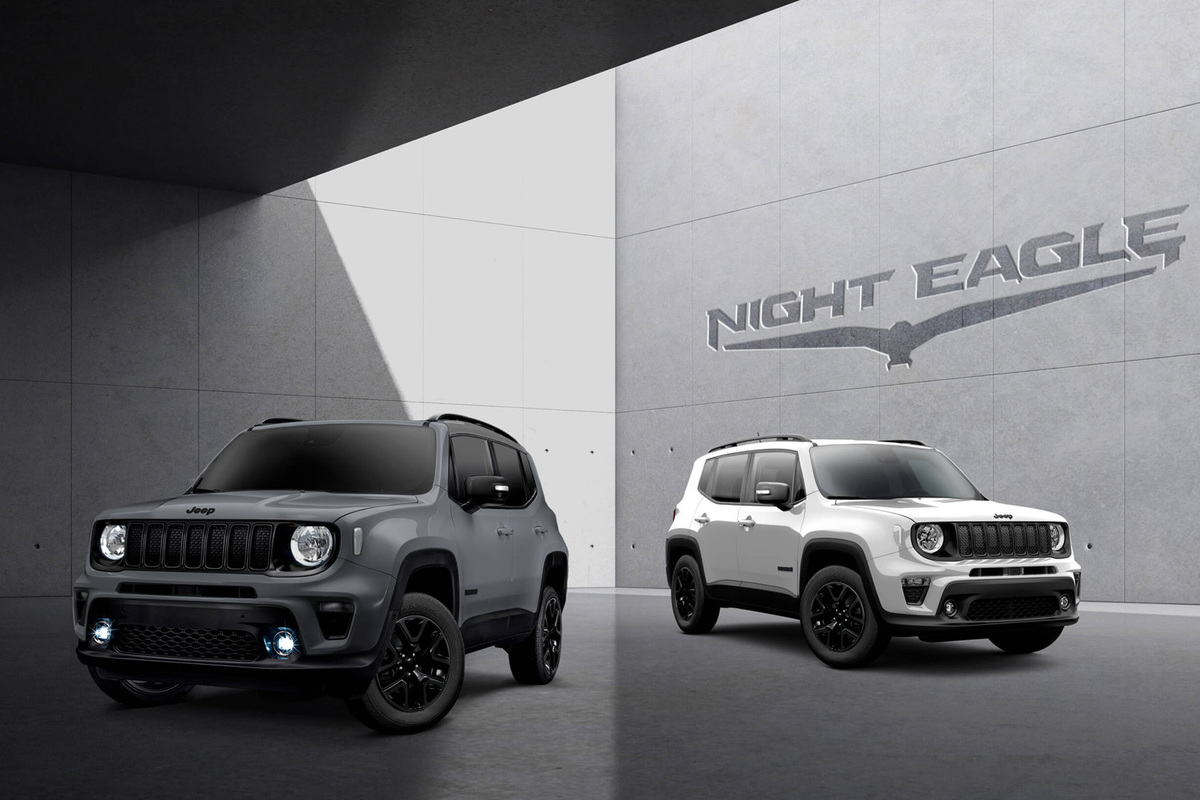 ブラックパーツで仕立てた特別仕様車「ジープ・レネゲード ナイト