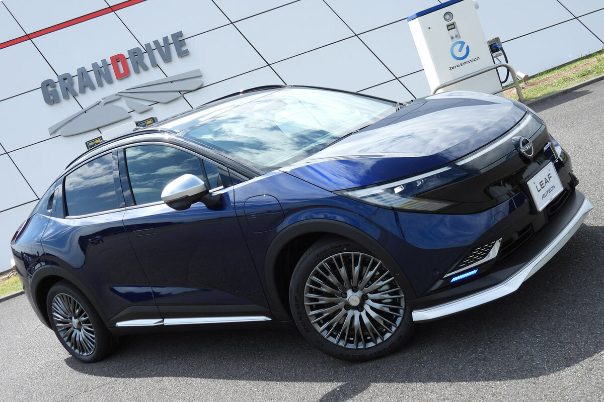 新型「日産リーフ」に上質でスポーティーなカスタマイズカー「AUTECH