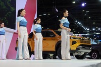 筆者が新型「ハイラックス」と対面したのは2025年11月29日に開幕した「タイモーターエキスポ2025」の会場で。