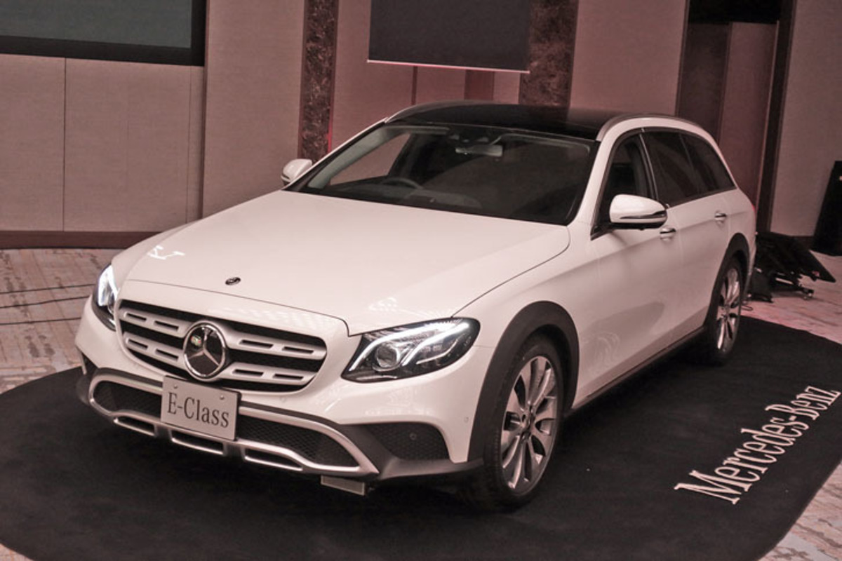 メルセデス・ベンツE220d 4MATICオールテレイン」が日本上陸