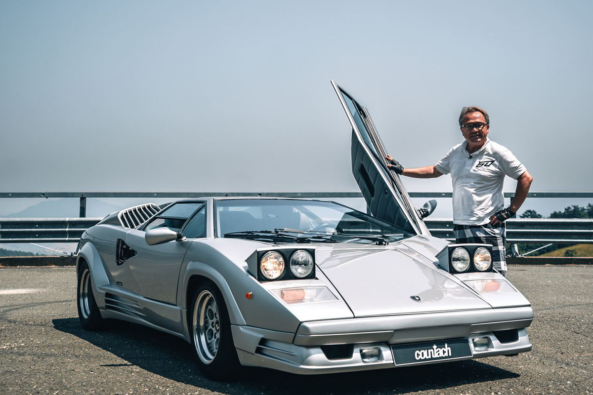 昭和レトロ ランボルギーニ ポリス カー ランボルギーニ・ポロストリコがパリのレトロモビル2022に参加