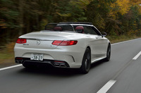 メルセデスAMG S63 4MATICカブリオレ(4WD/7AT)【試乗記】の画像