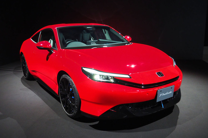 ホンダ・プレリュード(フロントビュー)