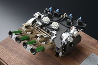 「マツダ787B」の4ローターエンジン、6分の1スケールで発売の画像