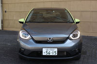 新型「フィット」のフロントデザインは柴犬をモチーフとしている。