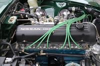 上写真で紹介した1971年型「240Z」の、美しいフルレストア済みエンジン。