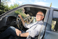 農園民宿オーナーのロベルト・ファンチュッリーニさん。