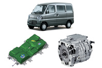 車名からも察せられるとおり、「ミニキャブ ミーブ」は軽商用車「ミニキャブ」にEV「i-MiEV」の電動パワートレインを搭載したものだ。