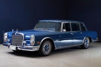 メルセデス・ベンツの“作法”を知るべく、ヤナセ元会長・梁瀬次郎氏の「600リムジーネ」も取材しました。(photo:荒川正幸)