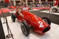 今回のF1展示で最古のものは、この1952年「フェラーリ500 F2」。1952年と1953年に、アルベルト・アスカリをチャンピオンへと導いた。