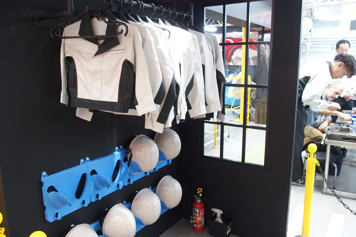 マツダブースの様子。