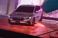 スバルは新型「レヴォーグ」のプロトタイプを世界初公開した。