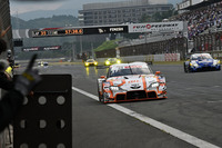 Race1 GT500クラスではNo.1 au TOM'S GR Supra(坪井 翔)が勝利。表彰台だけでなく、5位までをスープラ勢が占めた。