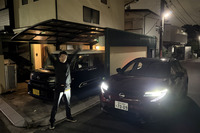 新型「リーフ」は、何も感じないくらい快適であった。今は愛車「ダイハツ・タント」の代替えで軽BEV「日産サクラ」の導入を検討中。新車のラインナップから消えた外板色「ブロッサムピンク×ブラック」が個人的にはお気に入りである。