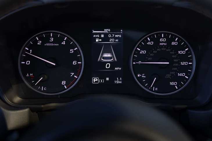 スバル・フォレスター(メーターパネル)