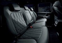 「G450dローンチエディション」の後席。
