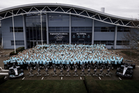 メルセデスのパワーユニットを手がけてきた、英国ブリックスワースを拠点とするメルセデスAMGハイパフォーマンスパワートレインズ(HPP)。2014年にスタートした1.6リッターV6ターボハイブリッド規定で、前人未到の8連覇を達成したメルセデスの、文字どおりの原動力となった最強のF1パワーユニットビルダーだ。(Photo=Mercedes)