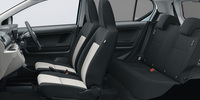 シートヒーター(運転席/助手席)が採用された「X“リミテッド”」の室内。
