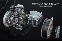 独自のアイデアのもと、まったく新しいハイブリッドシステムをつくり上げたルノーの開発力に脱帽。ギアとクラッチの組み合わせであらゆる制御を可能にするトランスミッションの可能性は無限だ。