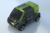 「トヨタMICRO BOX」。小さいだけでなく、最もコンセプトカー然としたデザインの一台でもある。詳細については、現時点ではわからない。