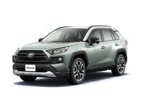 「ハリアー」とともに「GA-K」プラットフォームを使う現行型「RAV4」。「ダイナミックトルクベクタリングAWD」は、RAV4にしか設定されていない。