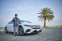 最終的なゴールは、静岡県内のビーチ。急速充電スタンドが近くにあるロケーションでチャレンジ終了とした。しばし、波の音に癒やされる。