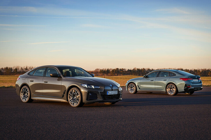 「BMW 4シリーズ グランクーペ」の最新モデル。(※写真は海外仕様車)