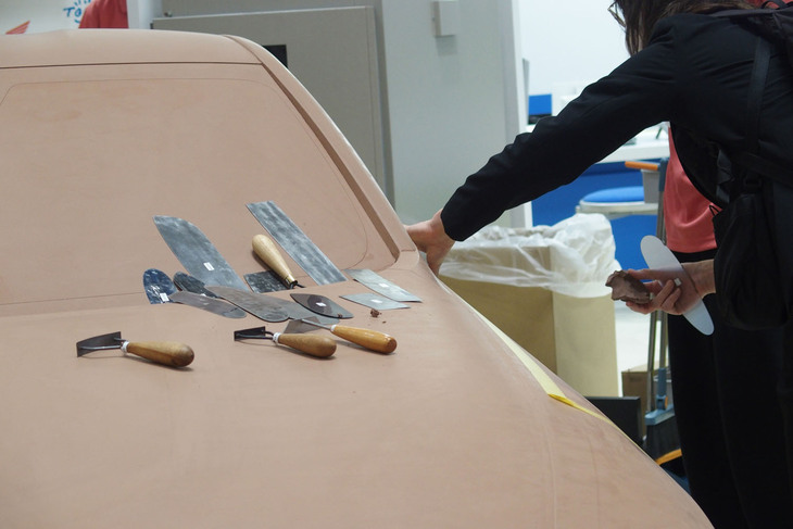 日本カーモデラ―協会/トゥールズインターナショナルのブースの様子。