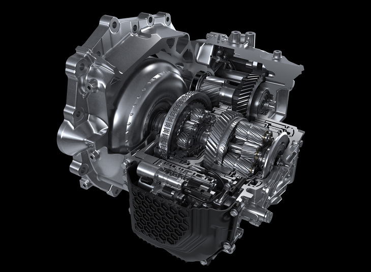 「GR-DAT」は、Dレンジ走行中のシフトパドル操作でダウンシフト可能な車速領域が拡張された。