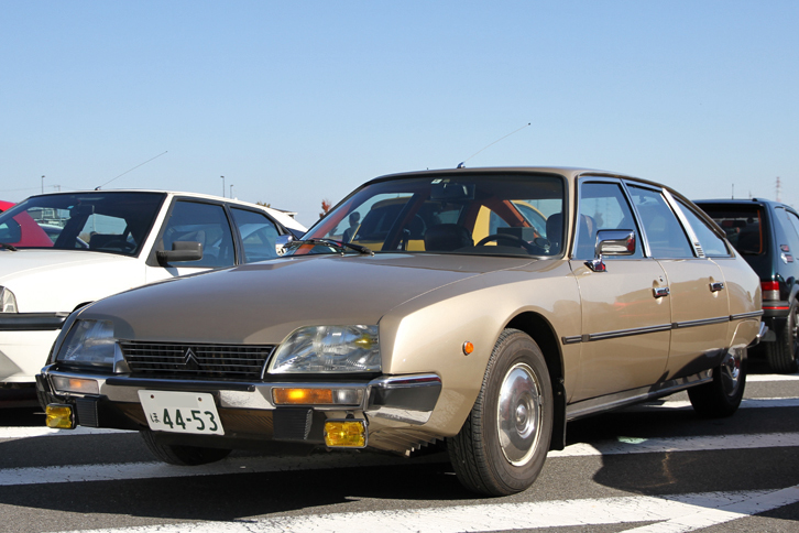 「シトロエンCX」。「DS」の後継となるフラッグシップ。