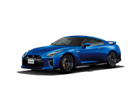 「日産GT-R」(2020年モデル)。ボディーカラーは「ワンガンブルー」。