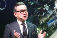 アウディ ジャパンの斎藤 徹社長。アウディが“大きな変化”の中で最先端にいることを示し、さらに「運転する楽しみを大切にする」と強調した。