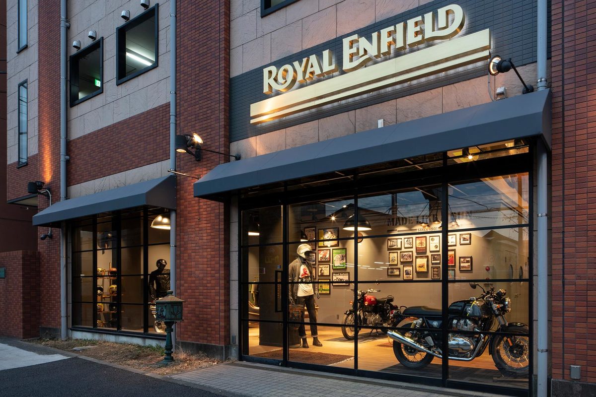 ロイヤルエンフィールドが東京に旗艦店をオープン 日本初のブランド