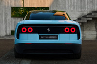 テールランプは消灯するとスイッチオフしたスマートフォンの画面のごとく、存在が見えなくなる。 (photo:Ferrari)
