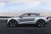 【上海ショー2017】アウディが電動SUVのコンセプトカーを発表の画像