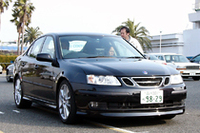 新型「9-3」登場、デザインだけでなく安全性もサーブらしさです(サーブ)【JAIA07】