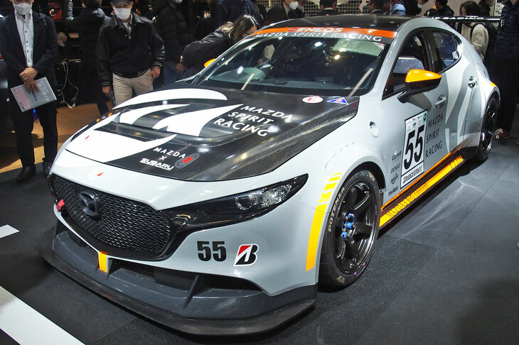 スーパー耐久で戦う「マツダ3ハッチバック」。