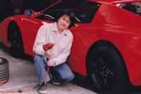 筆者がかつて所有していた1台目の「フェラーリ512TR」。