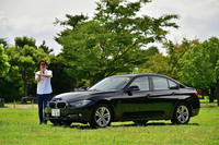 2017年7月に中古で購入したエリート特急こと、先代「BMW 320d」。なんだかんだで5年間・5万km以上の付き合いとなった。(写真=池之平昌信)