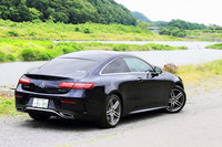 欧州で2016年末に発表された現行型「Eクラス クーペ」。日本では2017年5月に発表・発売された。