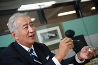 これまでそうだったように、これからも世にないものを作り、提供していきたいと語るスプーンの市嶋代表取締役社長。