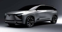 “大きい新型SUV”は、これまで発表されたコンセプトモデルのなかでは、この「レクサスElectrified SUV」に似ている。あるいは、メカニズムの多くを共有するトヨタブランドの大型EVか……。