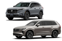 ホンダの「CR-V」(上)と、北欧のプレミアムSUV「ボルボXC90」(下)の比較。
ほった「存在感とか、全然負けてないでしょう?」
清水「こうして見ると、確かにCR-Vのデザインは“コスパがいい”のかも」