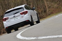 安全運転支援システム「アイサイト」は「STI Sport」も含めた全グレードに標準装備される。新型「レヴォーグ」よりも一世代前のシステムとなるが、ACCの制御などは正確かつアグレッシブだ。