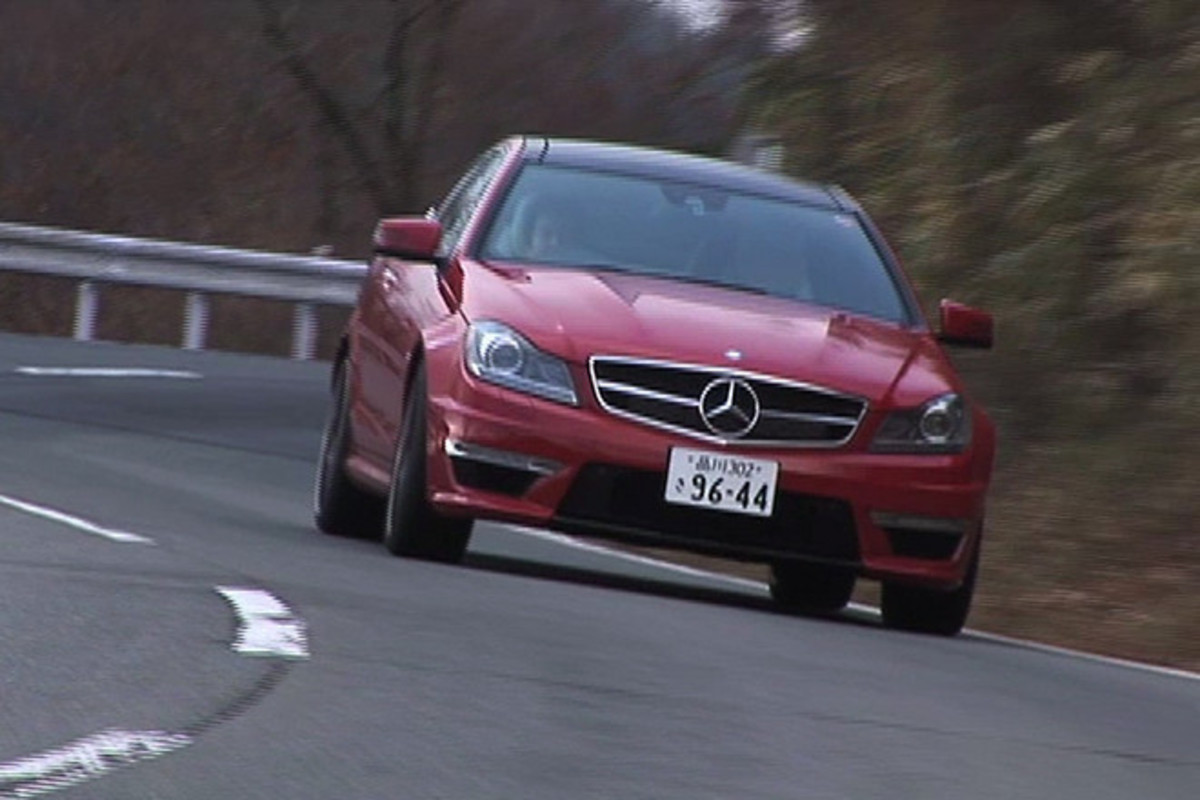 メルセデス・ベンツC63 AMGクーペ（FR/7AT）【動画試乗記】 AMGの力の